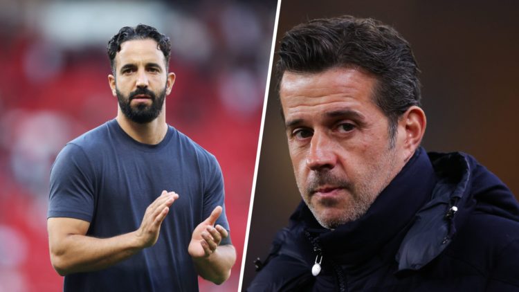 Ruben Amorim split image with Marco Silva