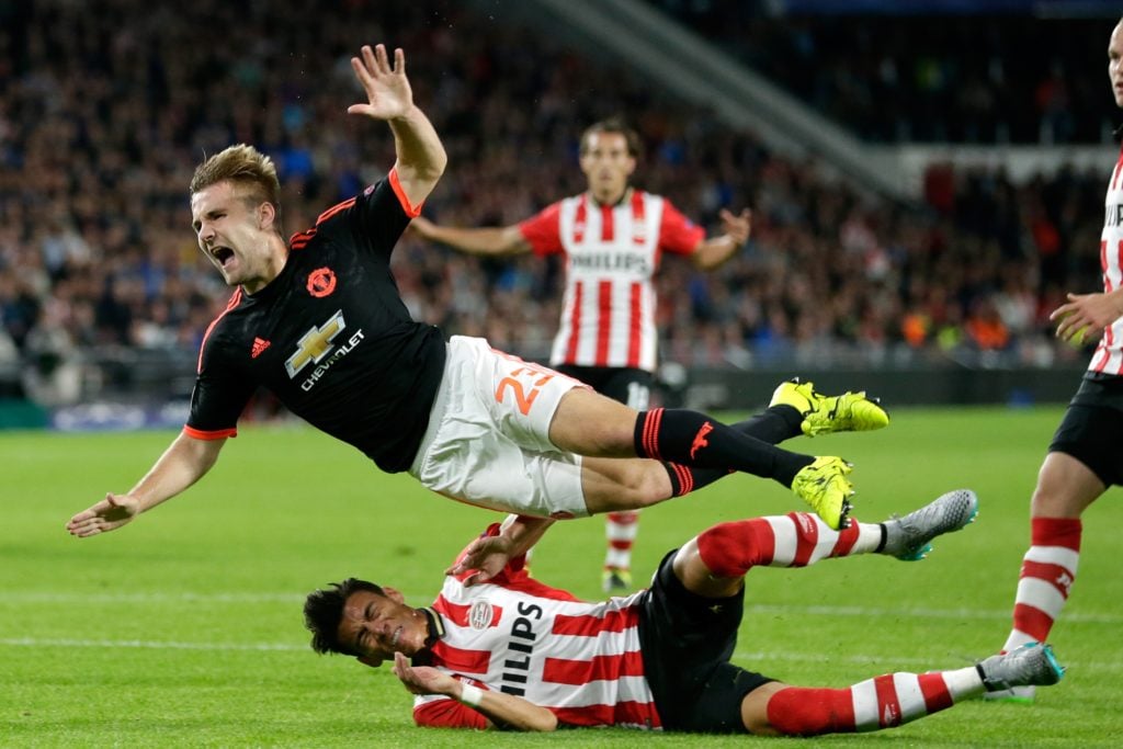 UEFA Champions League - "PSV Eindhoven v Manchester United"