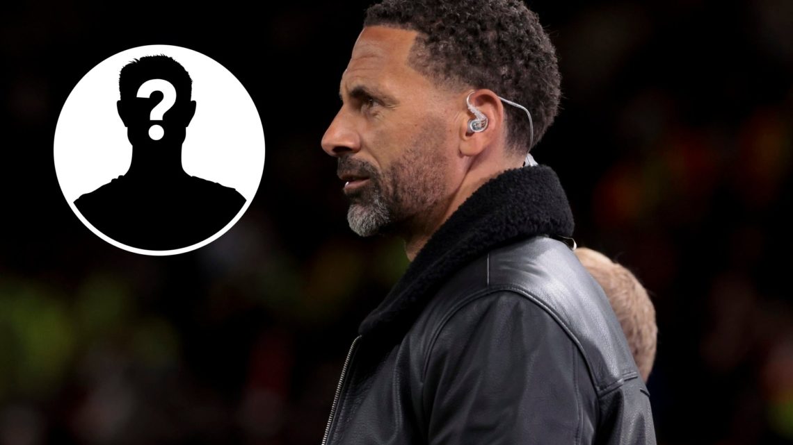 Rio Ferdinand as analyst, Mystery player silhouette
