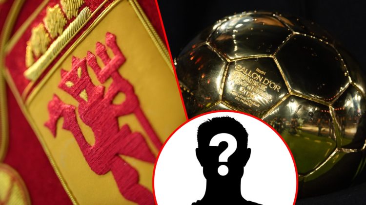 The Ballon d’Or award won by Manchester City midfielder Rodri ahead of the Premier League match against Tottenham at the Etihad Stadium, inset the ...