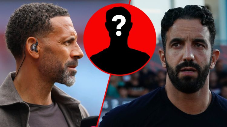 Former TNT Sports pundit and Manchester United legend Rio Ferdinand during the Premier League match between Aston Villa and Fulham, inset Ruben Amo...