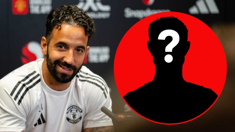 Manchester United head coach Ruben Amorim speaks during a press conference at the Carrington training complex in 2025 in Manchester, England.