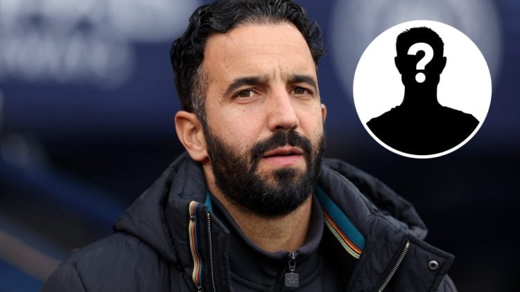 Ruben Amorim split image with mystery player