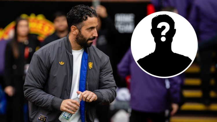 Ruben Amorim split image with mystery player