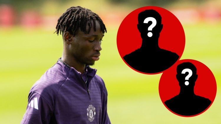 Sekou Kone and two mystery insets