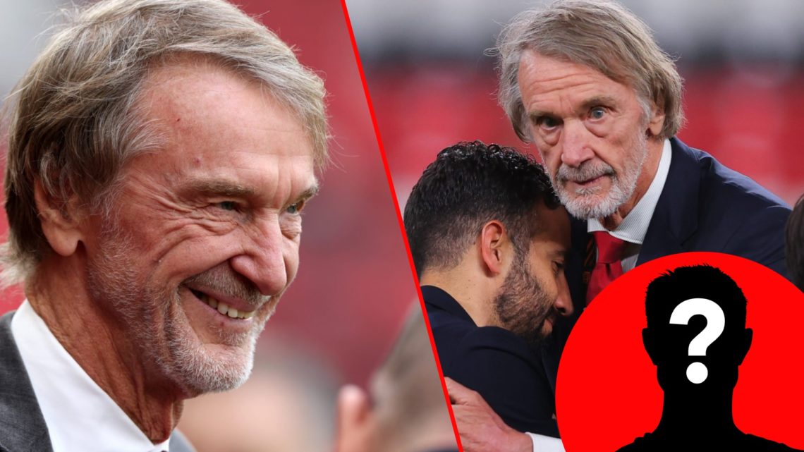 Sir Jim Ratcliffe ahead of the Premier League match between Manchester United and Leicester City at Old Trafford, inset the Ineos chief with Ruben ...