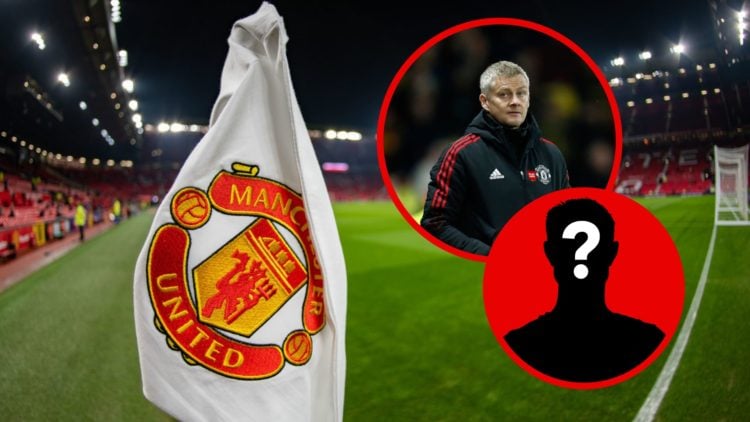 United general image of Old Trafford, with Ole Gunnar Solskjaer inset