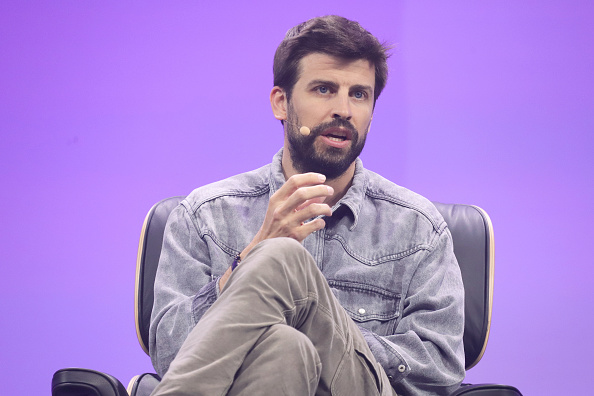 Gerard Pique at the OMR Festival 2025 in Hamburg
