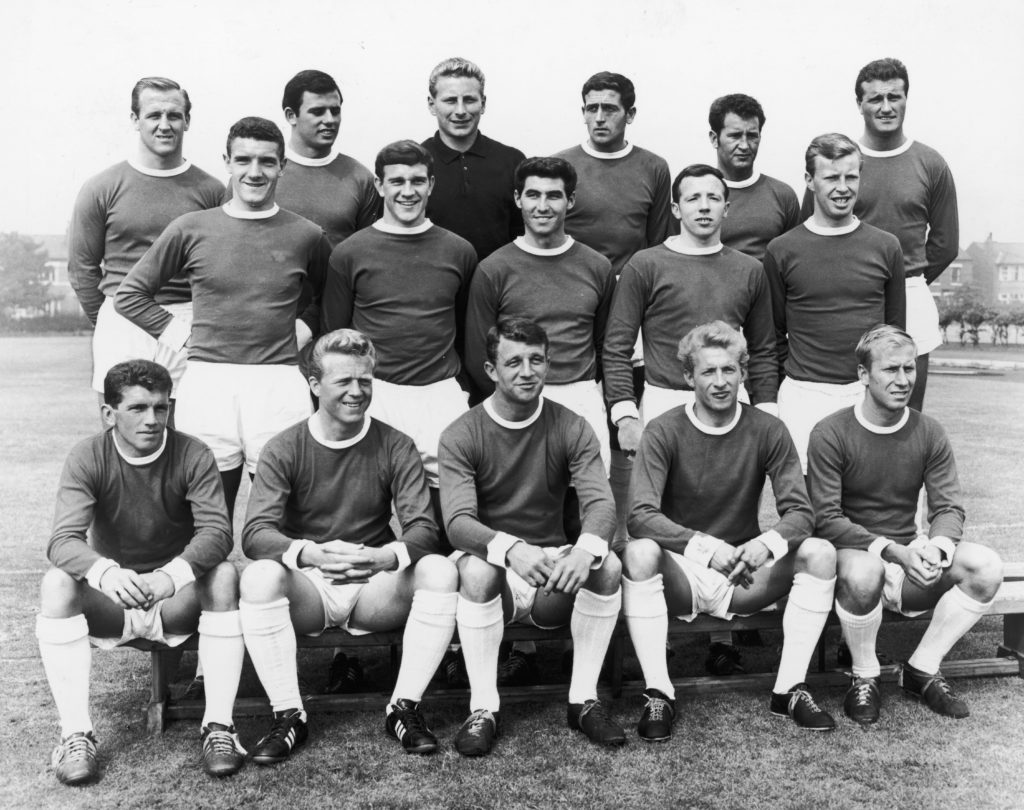 Manchester United squad in 1963