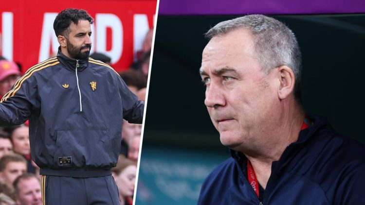 Ruben Amorim split image with Rene Meulensteen