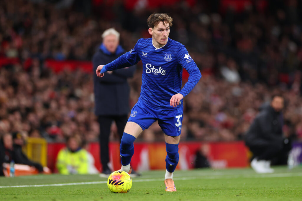 James Garner playing at Old Trafford