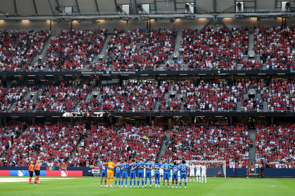 Manchester United and Leeds in Scandinavia
