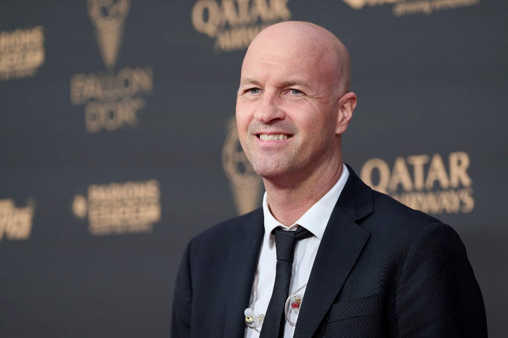 Former Manchester United and Barcelona player Jordi Cruyff attends the 69th Ballon d'Or photocall at the Theatre Du Chatelet in 2025 in Paris, France.