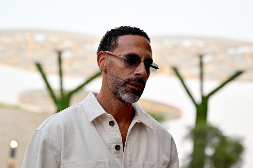 Rio Ferdinand attending F1