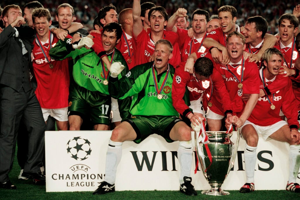 Manchester United Champions League winners 1999