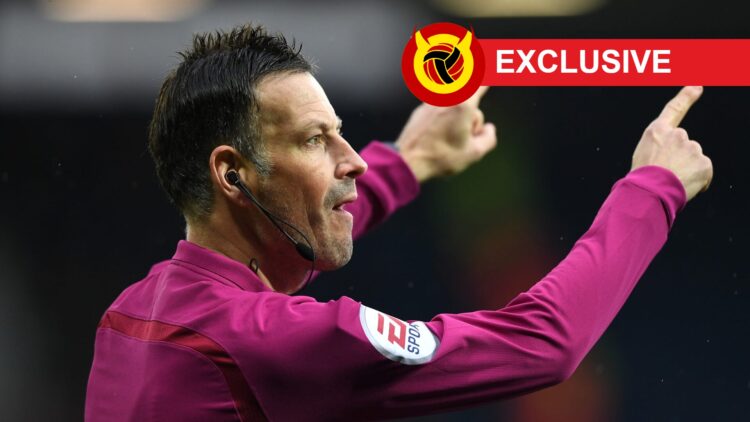 Mark Clattenburg, exclusive