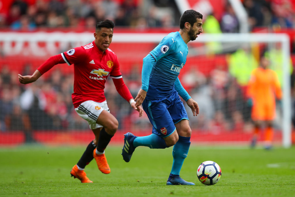 Alexis Sanchez and Henrikh Mkhitaryan