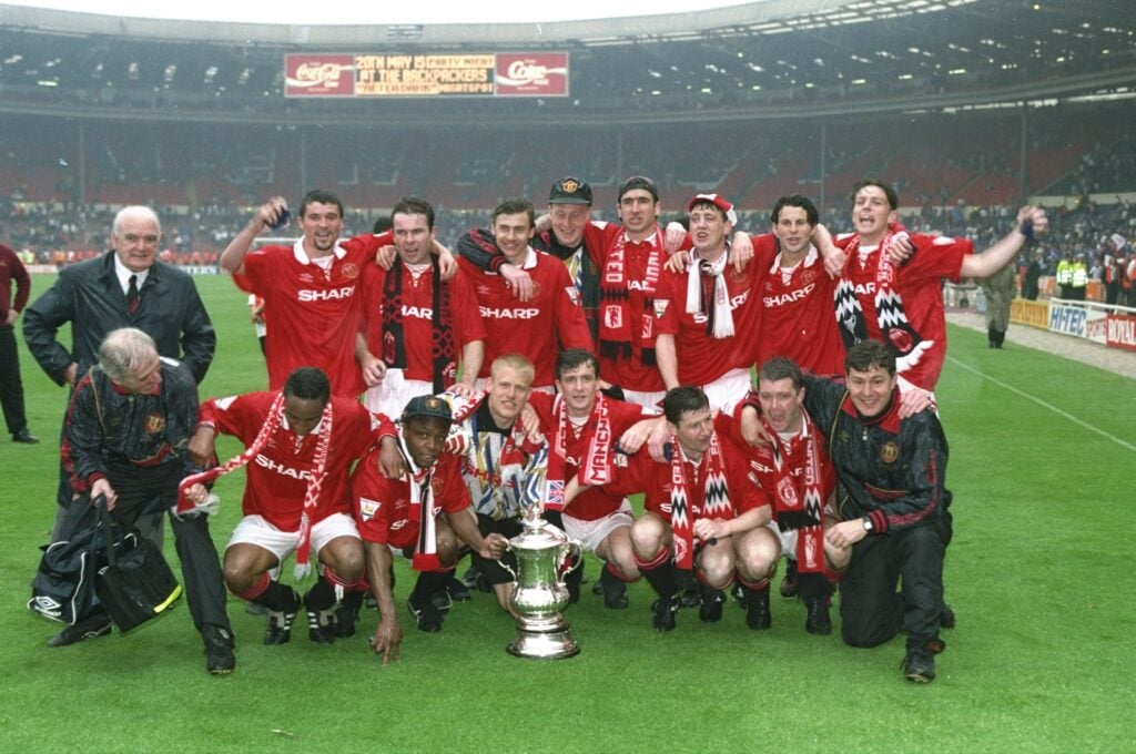 The Manchester United team