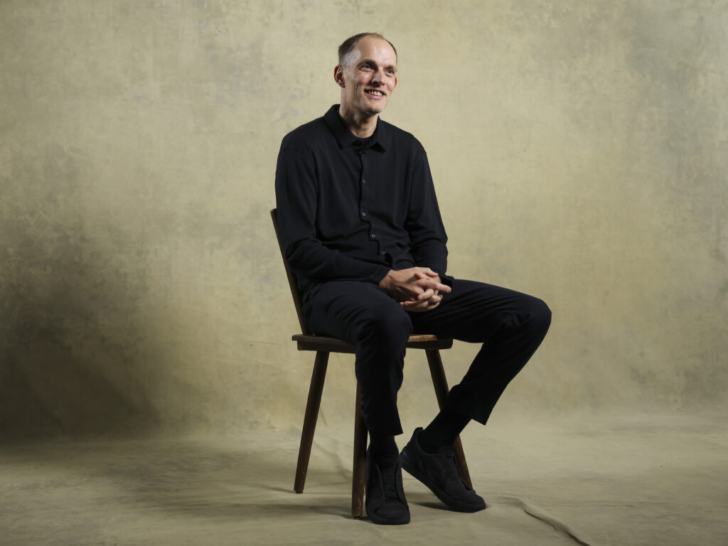 Thomas Tuchel after signing new England contract