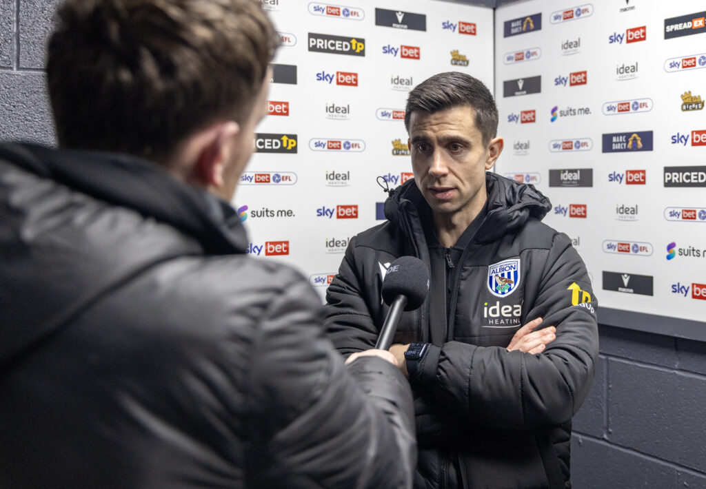 Eric Ramsay being interviewed
