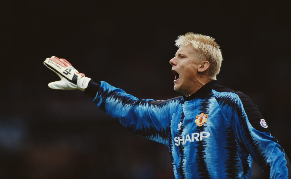 Peter Schmeichel in 1991