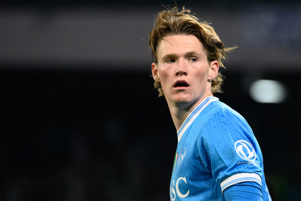 Scott McTominay of Napoli during match vs Lecce.