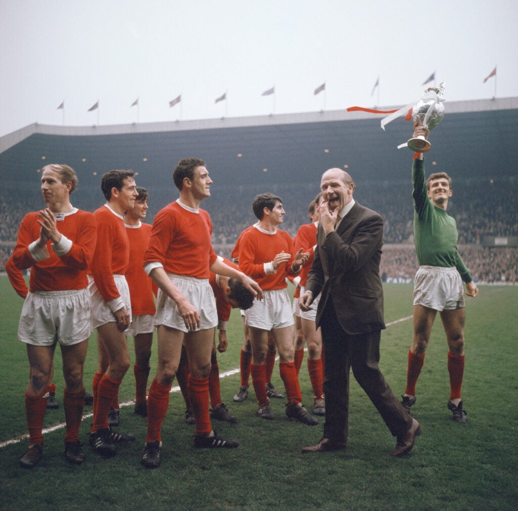 Manchester United's 1967 League Championship presentation