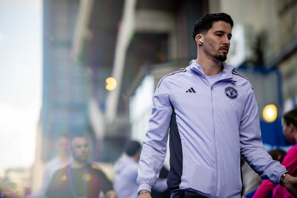 Altay Bayindir arriving at Stamford Bridge