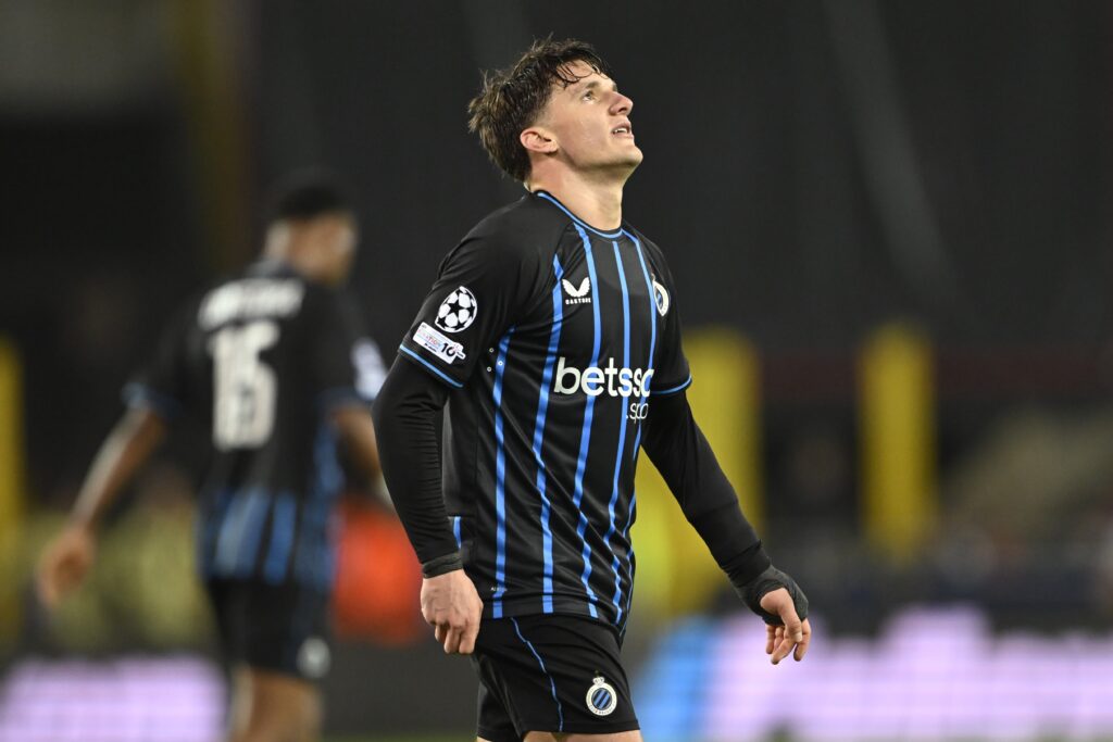 Christos Tzolis, do Club Brugge.