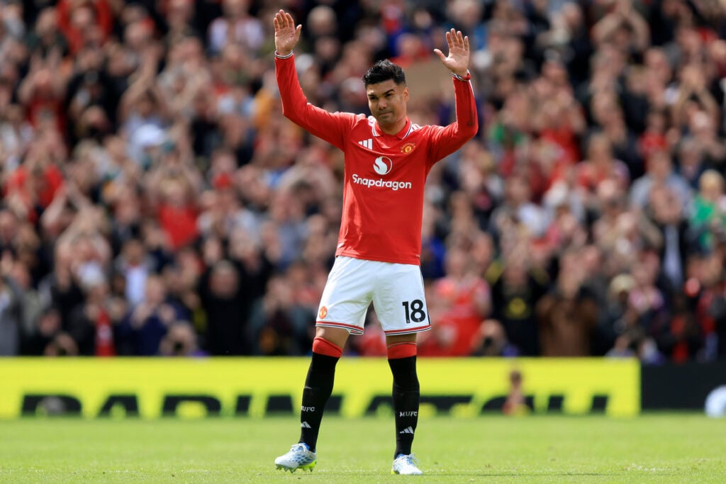 Casemiro standing ovation at Old Trafford
