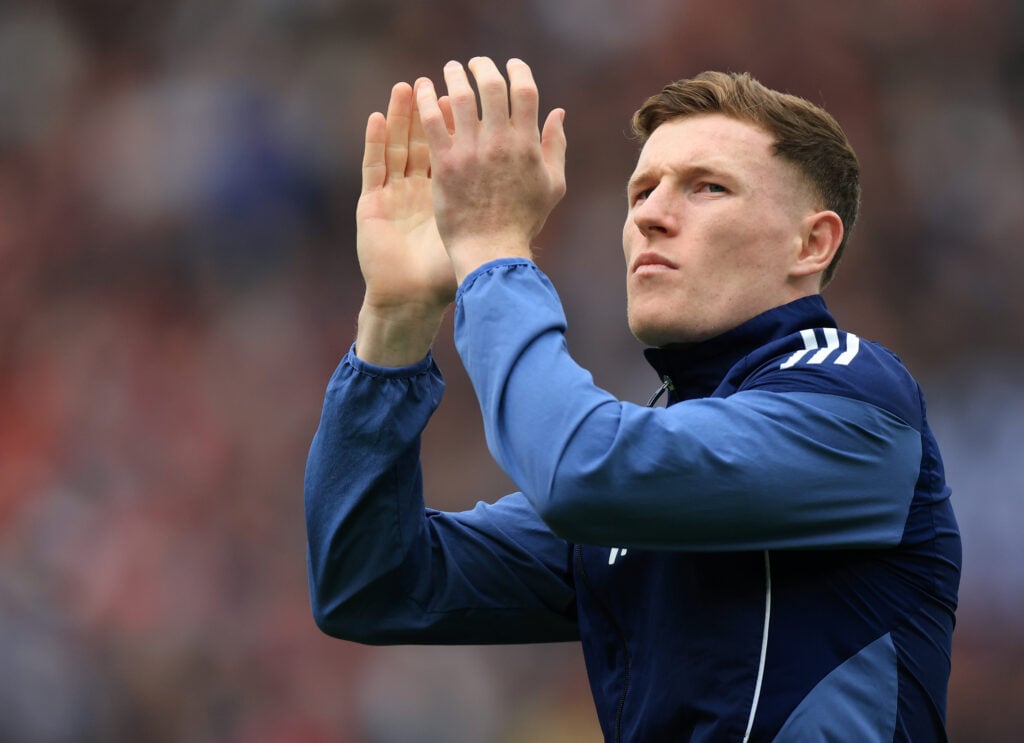 Elliot Anderson at Old Trafford