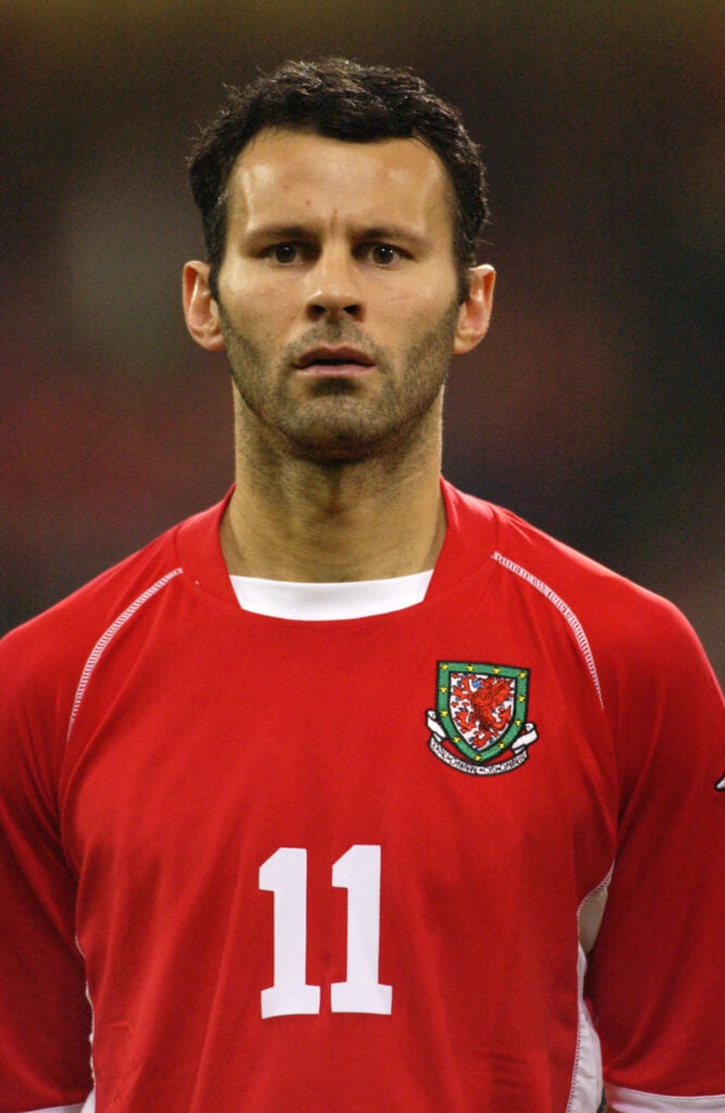 Ryan Giggs of Wales