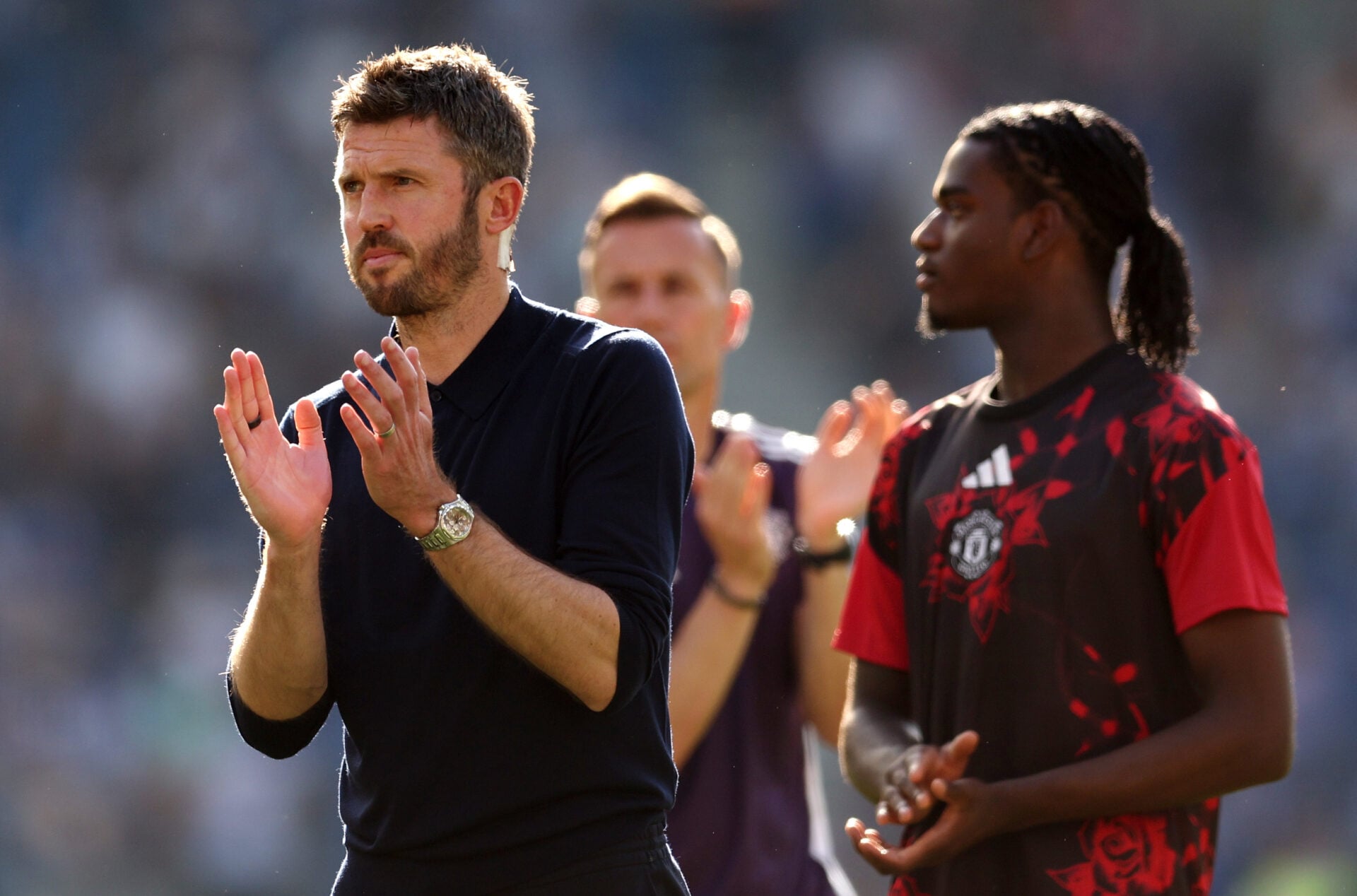 Michael Carrick proves Man Utd’s core values with one focused commitment, says Fosu-Mensah