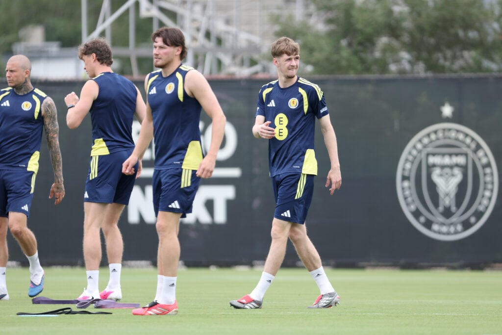 Sessão de treinamento na Escócia