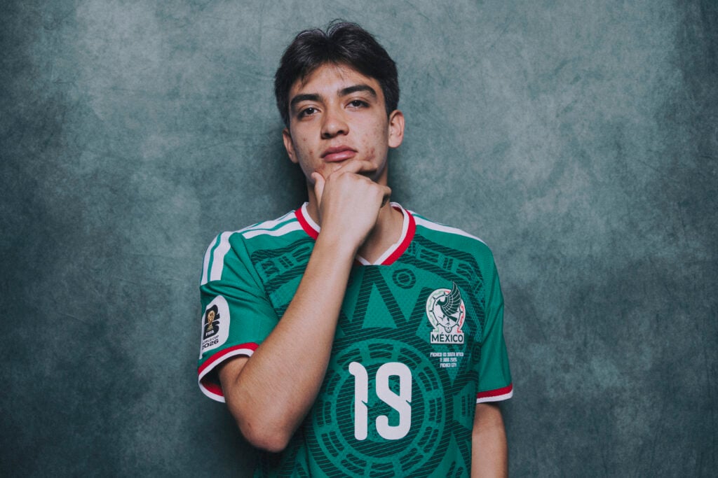 Gilberto Mora's World Cup portrait