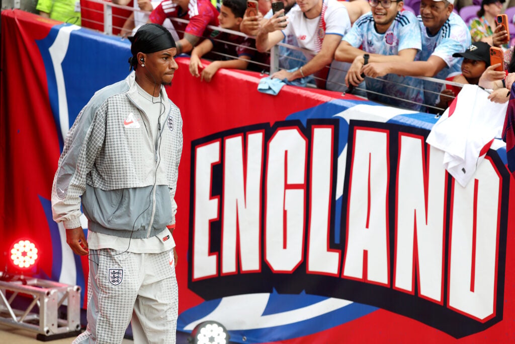 Marcus Rashford se prepara para enfrentar a Costa Rica em amistoso