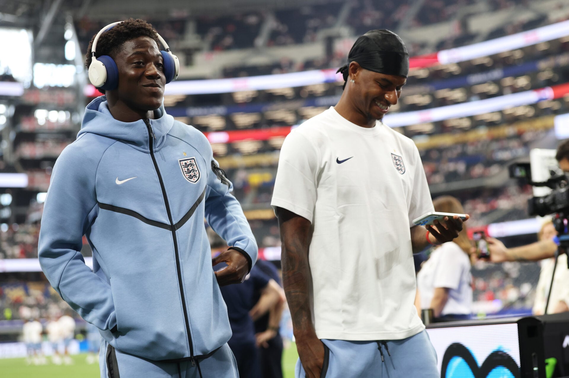 Marcus Rashford e Kobe Mainu igualaram os marcos da Copa do Mundo de três outros ex-jogadores do Manchester United.