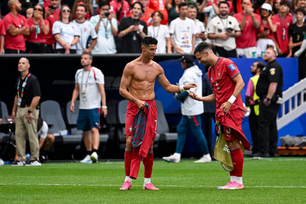 Cristiano Ronaldo e Diogo Dalot na Copa do Mundo de 2026