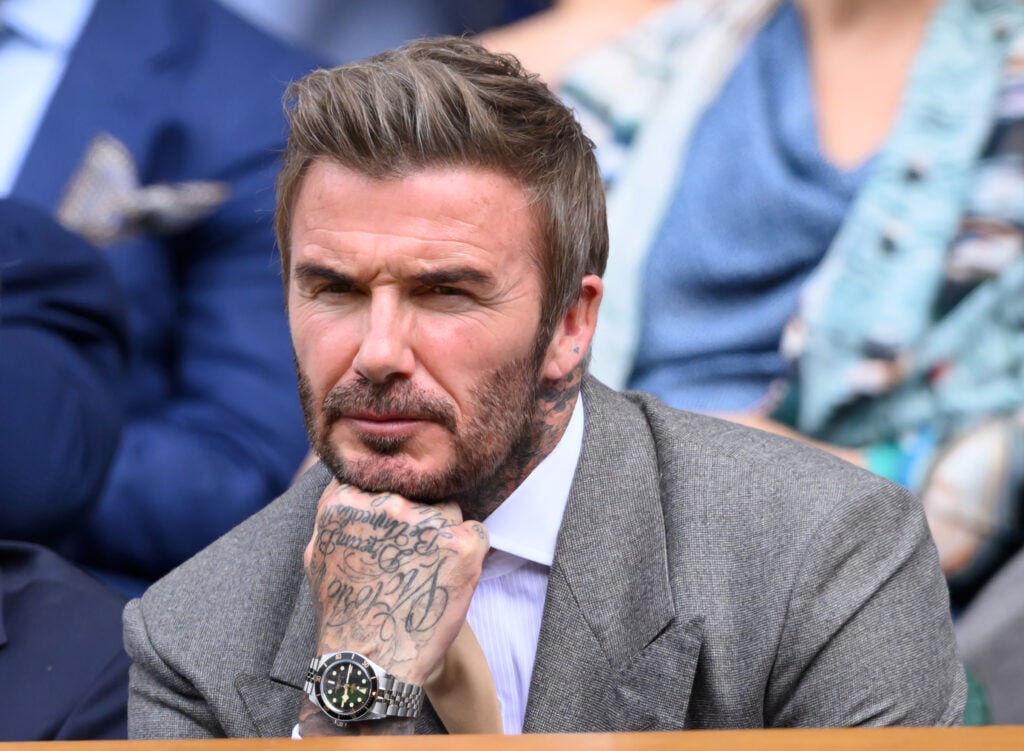 Sir David Beckham em Wimbledon