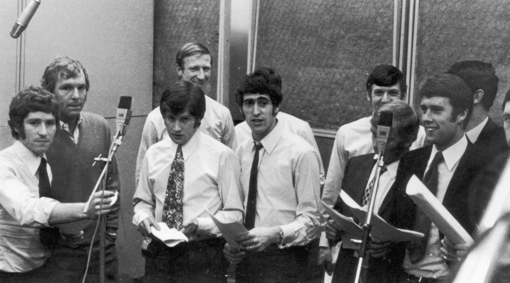 England record World Cup song in 1970