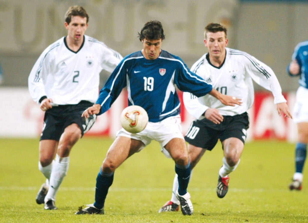 FUSSBALL/NATIONALMANNSCHAFT: Laenderspiel 2002, Alemanha