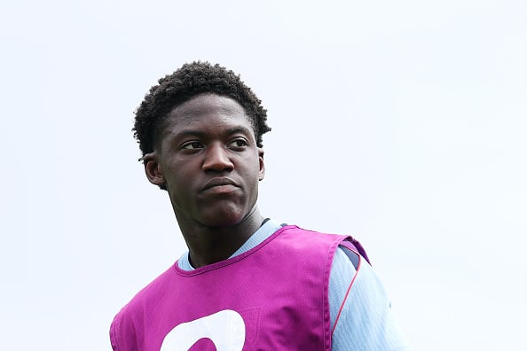 Kobbie Mainoo trains with England at 2026 World Cup
