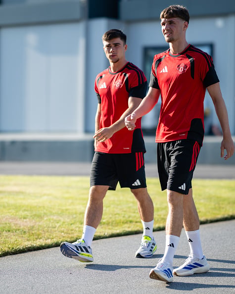 Sessão de treinamento do Manchester United