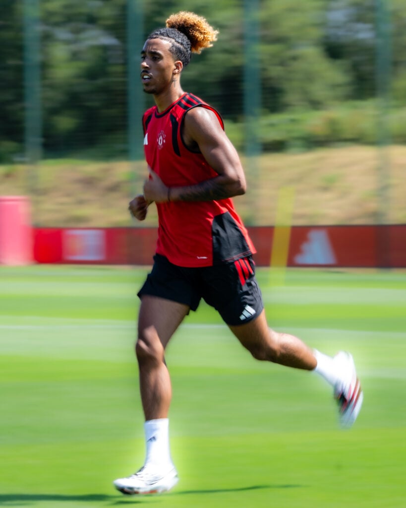 Sessão de treinamento do Manchester United