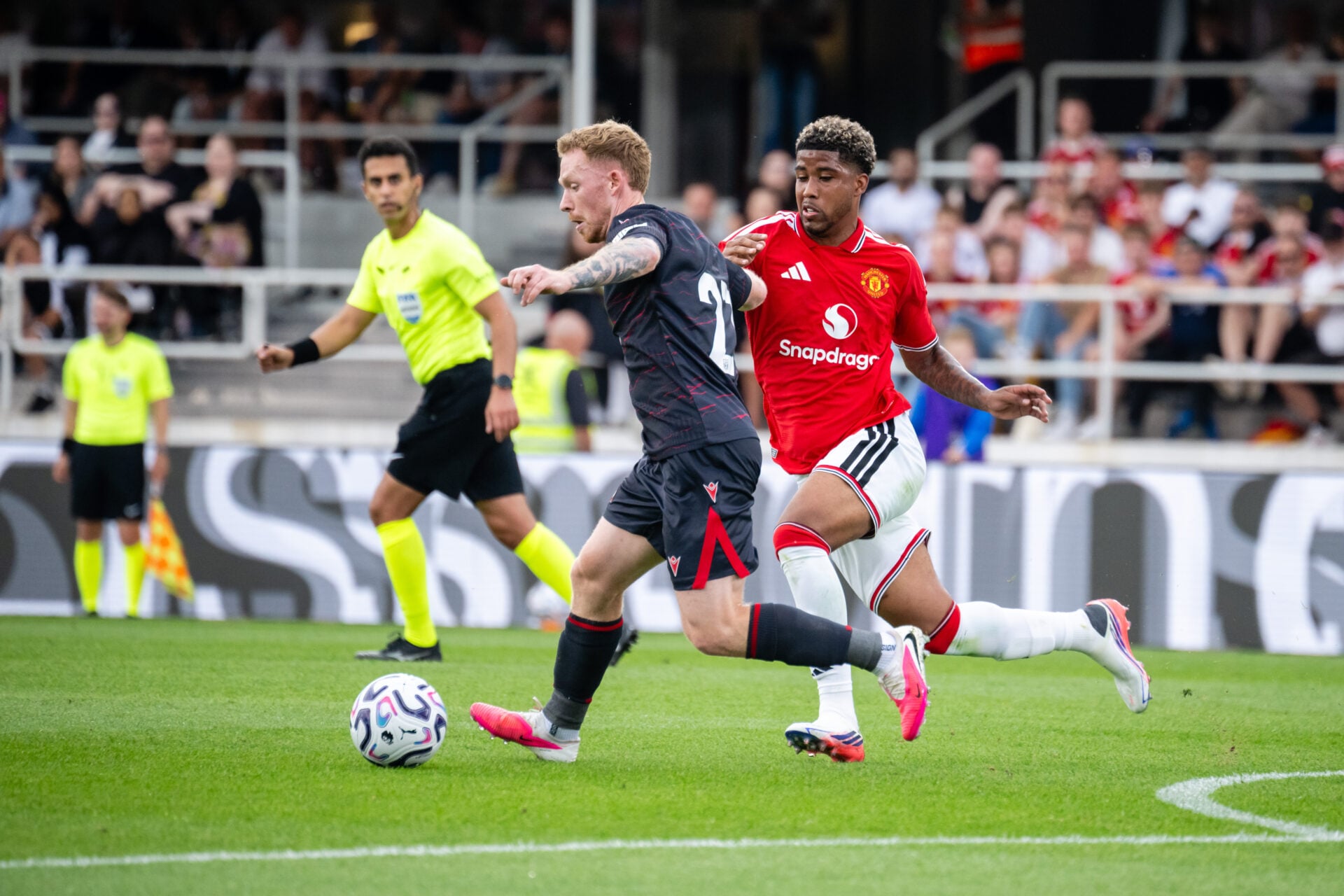 Andrey Santos fez um trabalho impressionante contra o Wrexham que Benjamin Sesko teria gostado. Andrey Santos fez um trabalho impressionante contra o Wrexham que Benjamin Sesko teria gostado.