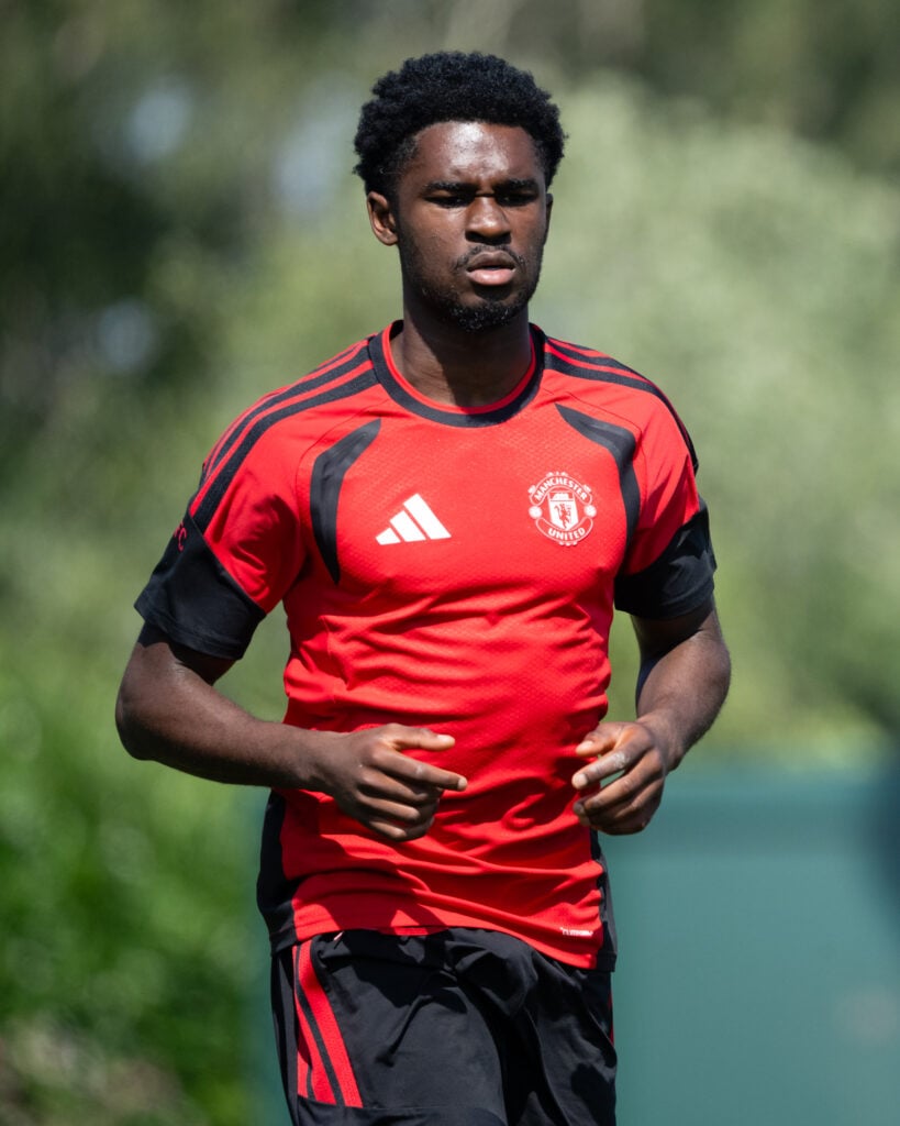 Sessão de treinamento do Manchester United