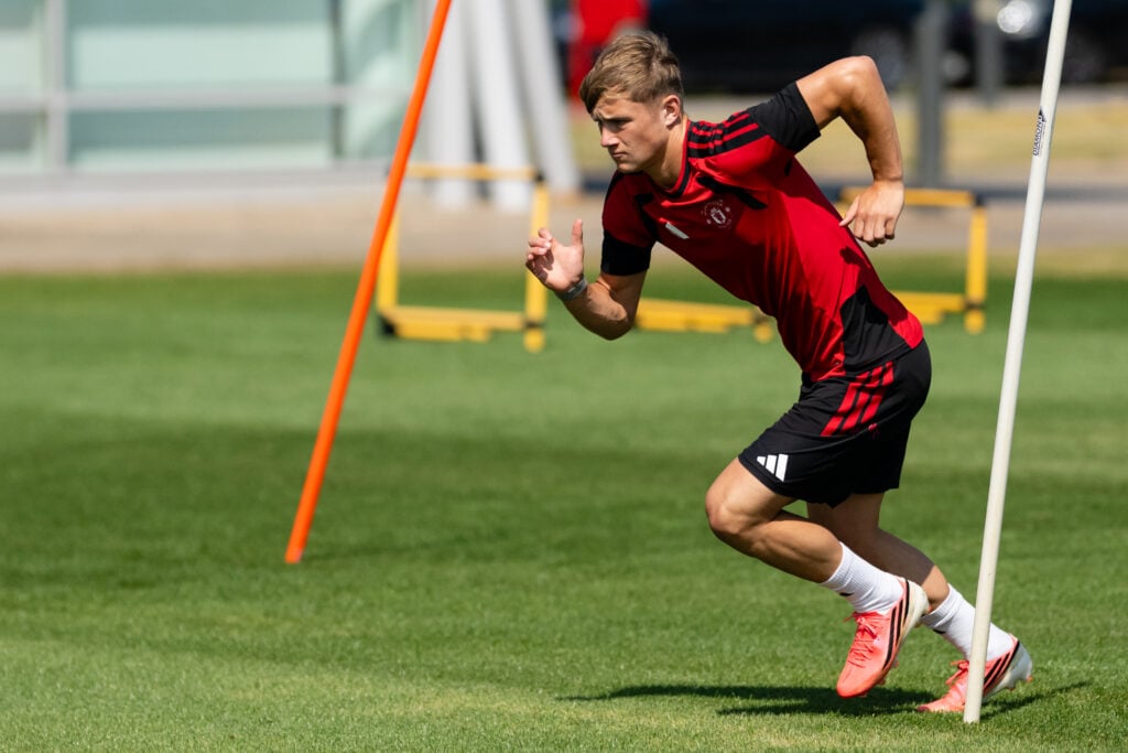 Sessão de treinamento do Manchester United