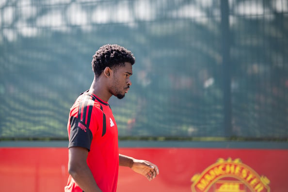 Sessão de treinamento do Manchester United