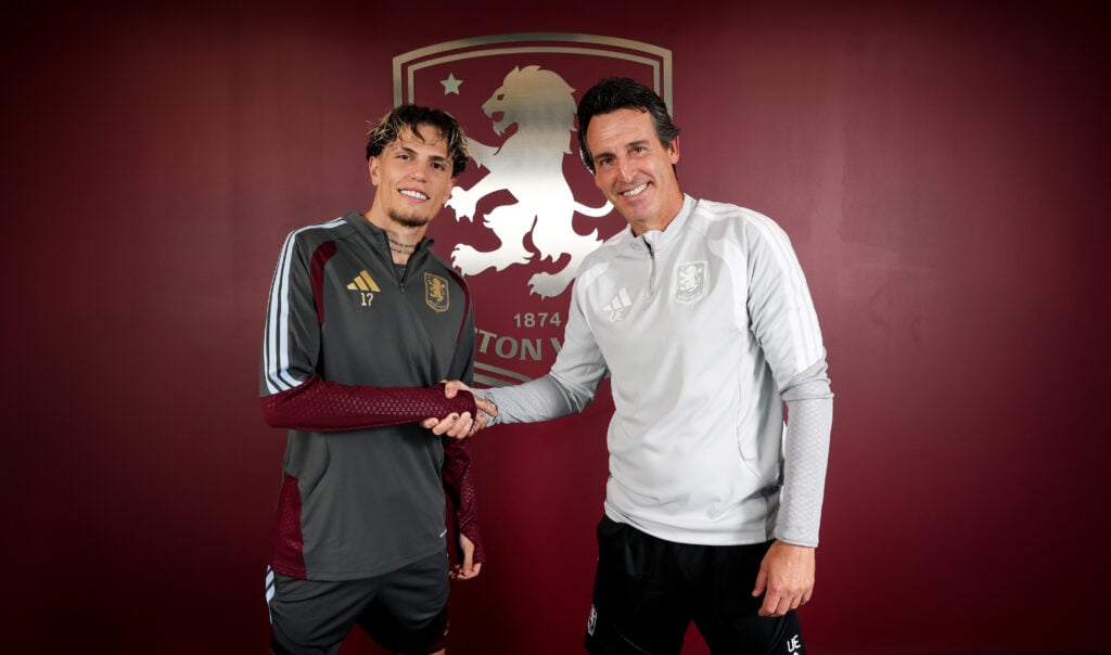 Alejandro Garnacho and Unai Emery