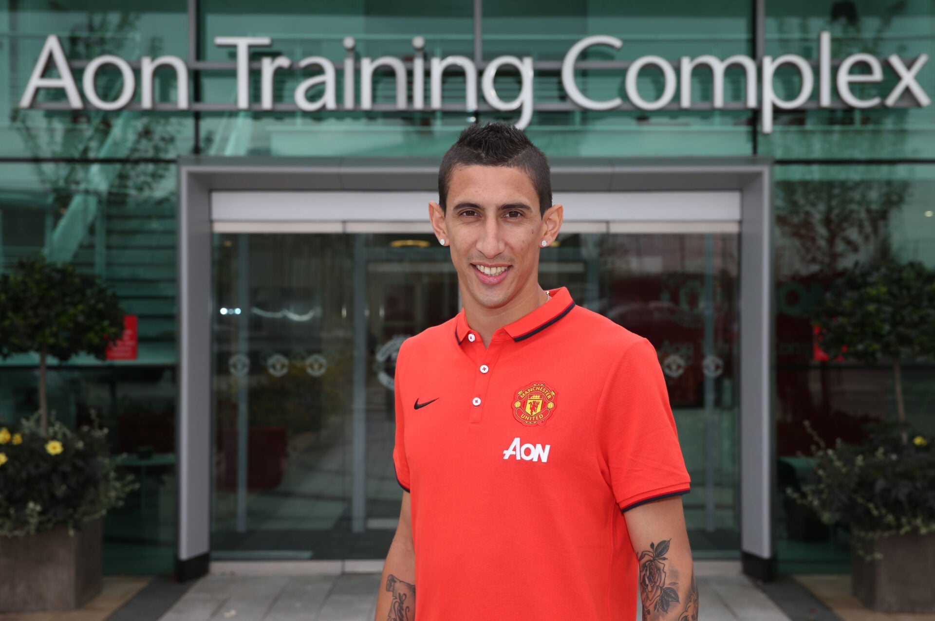 Angel Di Maria at Carrington